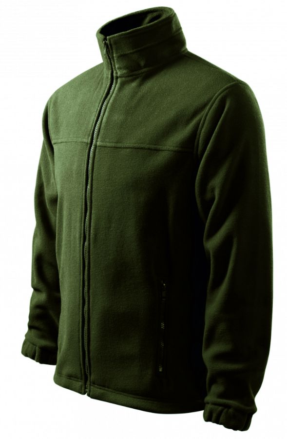 Mikina fleece pánská military 501